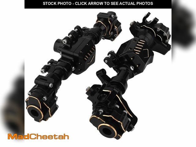 Lot 74-13455266 - RZXYLRC Brass Counterweight TRX4 Portal Front Rear Axle Housing for 1/10 RC Crawler TRX-4 Defender B...