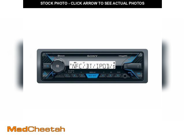 Lot 74-12442519 - Sony DSXM55BT Bluetooth Marine Digital Media Stereo Receiver SiriusXM Ready, Single DIN - UNUSED