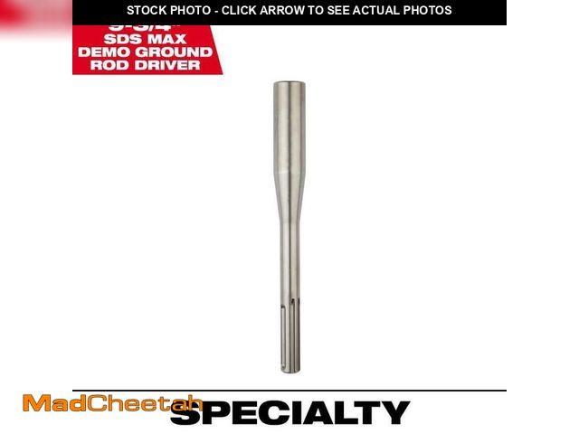 Lot 74-14308453 - Milwaukee 9-3/4 in. SDS-MAX Demo Ground Rod Driver - UNUSED