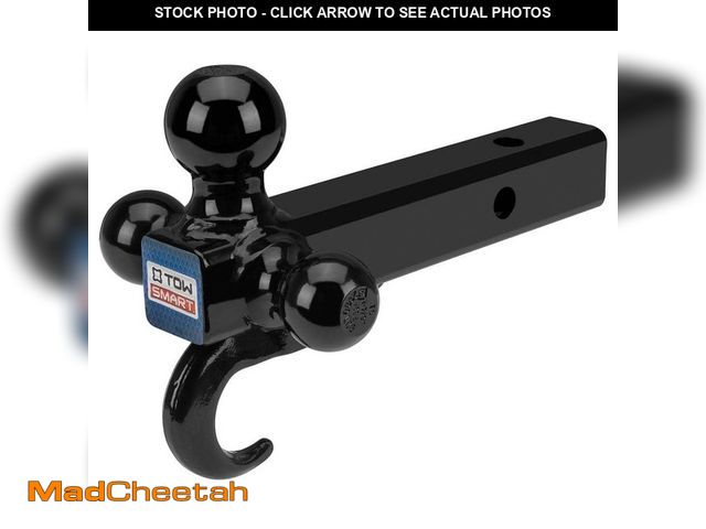 Lot 74-12989600 - *DIRTY* TowSmart Up to 14,000 lb. 1-7/8 in., 2 in, and 2-5/16 in. Ball Diameters Trailer Tri-Ball Mo...