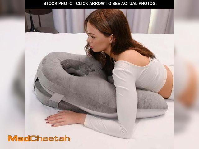 Lot 74-13043193 - Kolbs Face Down Pillow After Eye Surgery Vitrectomy Pillow 2 Sided Warm or Cool. Prone Pillow Massag...