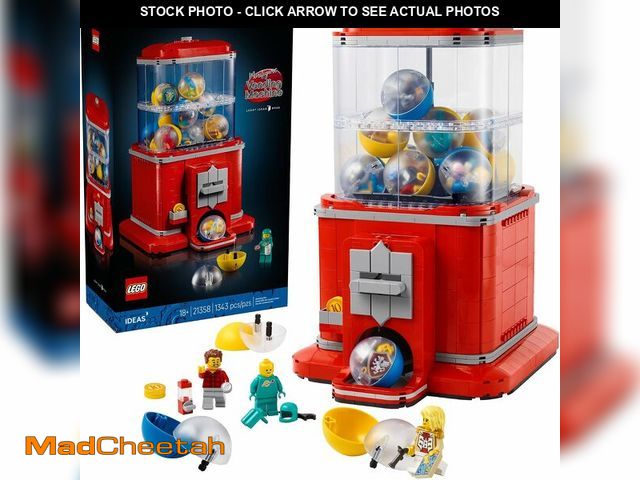 Lot 74-14261944 - LEGO Ideas Minifigure Vending Machine Building Set for Adults - Creative Office Decor or Home Book S...
