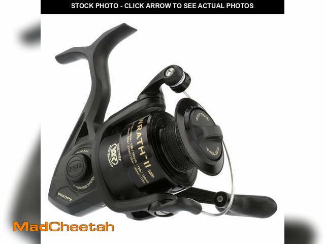 Lot 74-14604782 - PENN Wrath II Spinning Fishing Reel, 3000 Size Reel - UNUSED