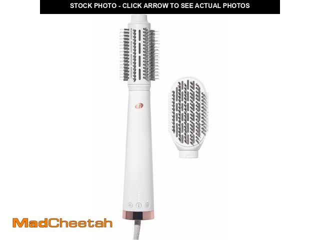 Lot 74-12882256 - T3 AireBrush Duo Interchangeable Hot Air Blow Dry Brush with Two Attachments Ã¯Â¿Â½ Includes 15 Heat...