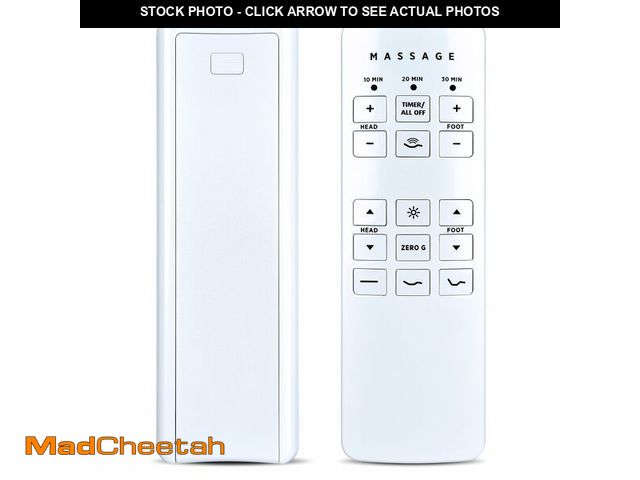 Lot 74-14301362 - PZL RF258C Replacement Adjustable Bed Remote Control for Serta Motion Perfect II III, for OKIN 79016...
