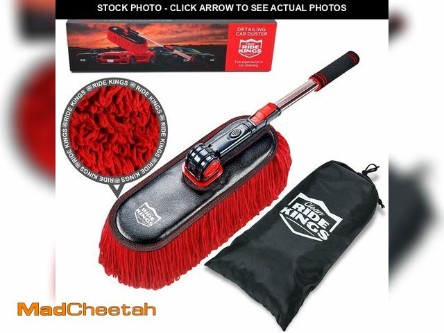 Lot 74-14355989 - Car Duster Exterior Scratch Free,Soft Car Brush Kit for Truck,SUV,RV and Motorcycle,Wax Cotton Hair,...