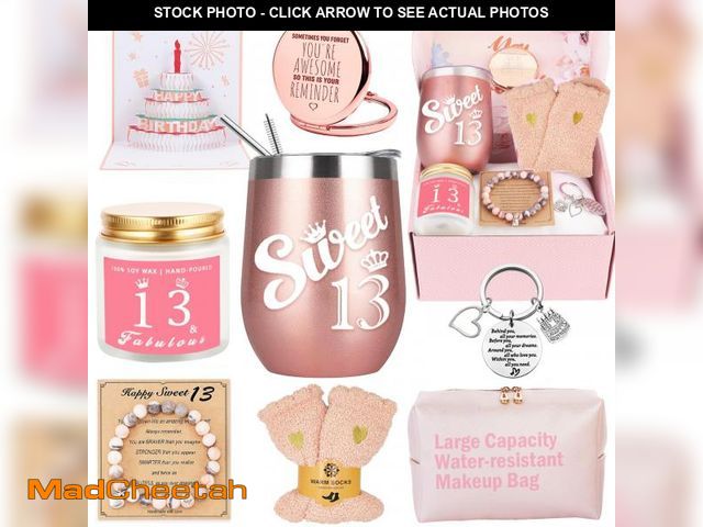 Lot 74-11545165 - 13th Birthday Gifts For Girls, Best Unique Birthday Gift Ideas Stuff For 13 Year Old Teen Girls Daug...