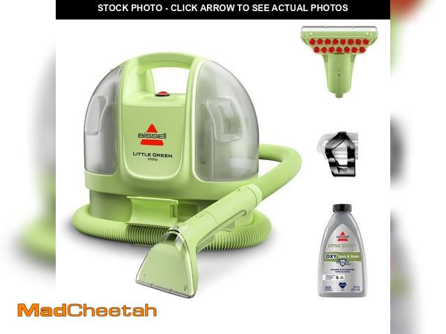 Lot 74-14466521 - BISSELL Little Green Mini Portable Carpet &amp; Upholstery Cleaner 4064 - UNUSED