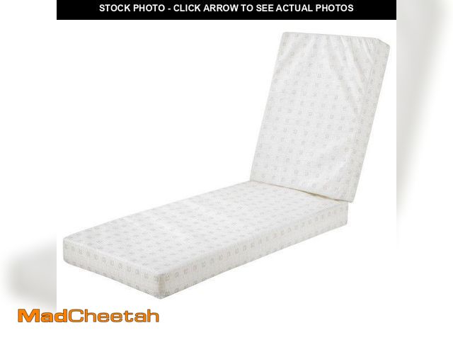Lot 74-12523141 - Classic Accessories Patio Chaise Lounge Cushion Foam - 80'' X 26 - UNUSED