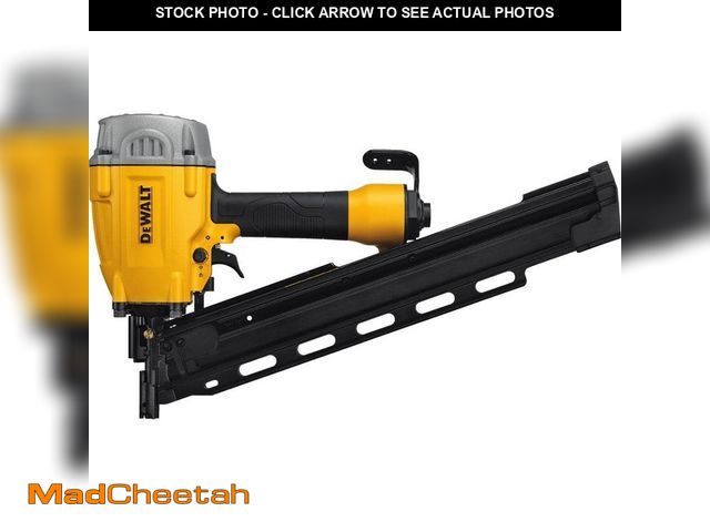 Lot 74-12900373 - DEWALT Pneumatic 21-Degree Collated Corded Framing Nailer - USED