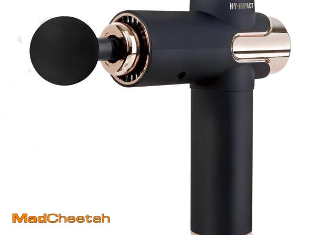 Lot 74-12537385 - (MISSING USB CABLE) HY-IMPACT Power Pulse Deep Tissue Percussion Muscle Massager - Touch Control, 3 ...