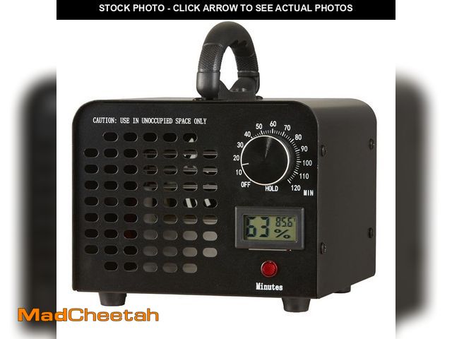 Lot 74-14223571 - SKYSHALO Ozone Generator, 3230 sq. ft. HEPA-Type Ozone Generator in Black, High Capacity Commercial ...