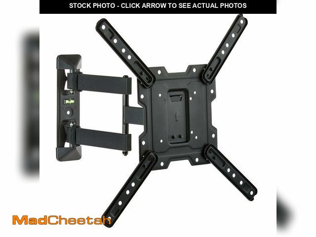 Lot 74-12687862 - onn Full Motion TV Wall Mount for 19" to 50" TVs, UL Listed, swivel Â±45Â°, up to +5/-15Â°Tilting - ...