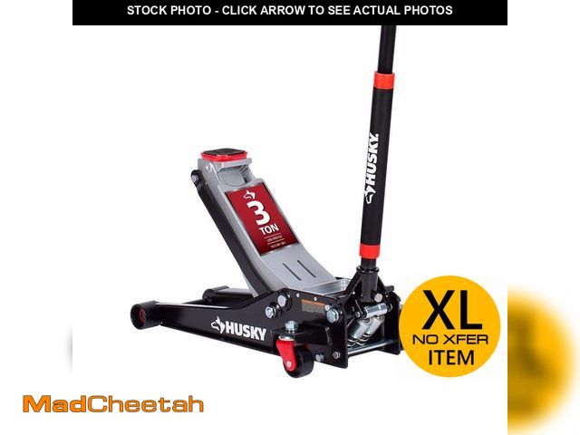 Lot 74-14224763 - Husky 3-Ton Low Profile Floor Jack with Quick Lift - UNUSED