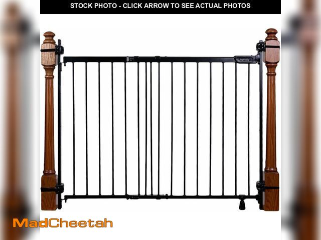 Lot 74-13733790 - Ingenuity The Stairway+ 46W Series, Baby Gate for Stairs, Dog Gate Indoor for Banister Mount, Secure...