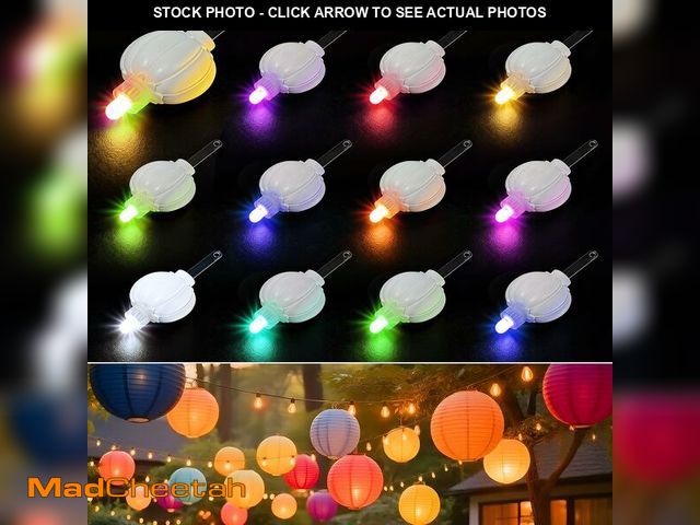 Lot 74-14144587 - Aogist 24 Pack Small LED Lights Battery Powered Waterproof Hanging Twinkle Light Last 48 Hours for P...
