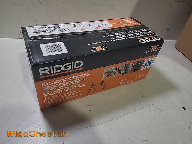 Lot 74-12680442 - RIDGID 2-1/2 in. MAX2531 NXT Max Crevice Tool, Dusting Brush Shop Vacuum Attachments with Shoes for ...