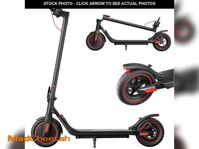 Lot 74-13014823 - Rolldustry R3 Electric Scooter for Adults with 350W Motor, Max 18 Mph Speed &amp; 21 Miles Range, Bl...