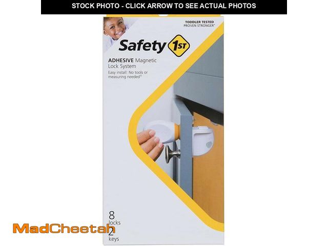 Lot 74-13954059 - Safety 1st Adhesive Magnetic Lock System, 8 Locks And 2 Keys - UNUSED