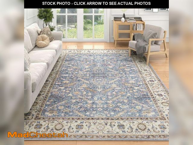 Lot 74-12646853 - SIXHOME 10'x14' Area Rugs for Living Room Washable Rugs Carpet Vintage Traditional Rugs for Bedroom ...