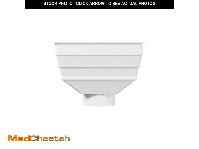 Lot 74-14255089 - Rain Harvesting Leaf Catcha Rectangular 3 in./4 in. Rain Head - UNUSED