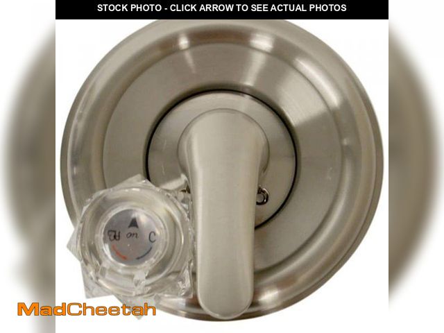 Lot 74-12411311 - DANCO 1-Handle Valve Trim Kit in Brushed Nickel for Delta Tub/Shower Faucets (Valve Not Included) - ...