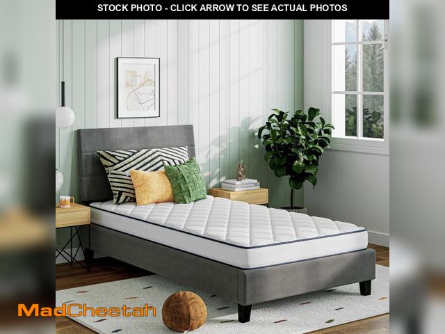 Lot 74-12166184 - Novill Full Size Mattress 8 Inch, Foam and Spring Hybrid Full Mattress with Medium Support, CertiPUR...