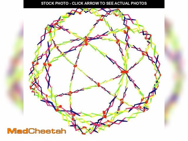 Lot 74-13565886 - AHHKZT Large Rainbow Expandable Ball, Novelty Plastic Toy from 11.8" to 39.4" Expanding Sphere, Brea...