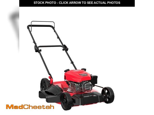 Lot 74-14441134 - PowerSmart 21 in. 144cc OHV 4-stroke engine 2-in-1 side discharge Gas Push Lawn Mower V8721C - UNUSE...