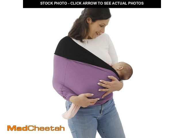 Lot 74-12713779 - Kloovete Baby Wrap Carrier, Perfect Baby Carrier Wrap Sling for Newborn and Infant up to 35 lbs. - U...