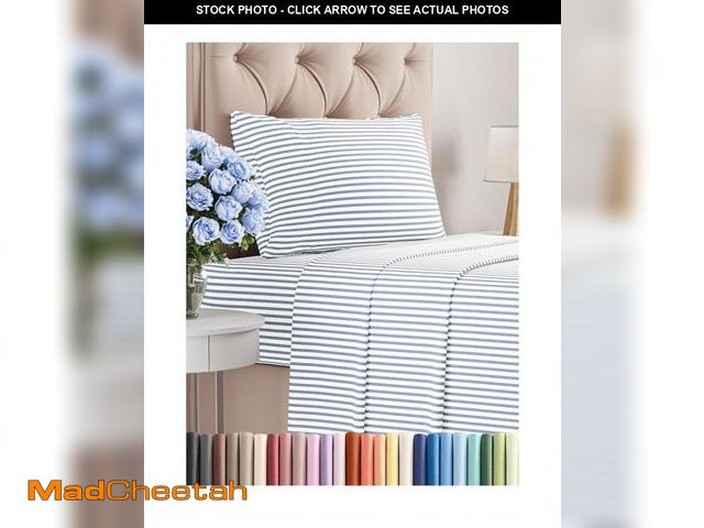 Lot 74-12122318 - Twin XL Size 3 Piece Sheet Set - Comfy Breathable &amp; Cooling Bed Sheets Set - Hotel Luxury Beddin...
