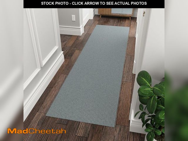 Lot 74-14349633 - Ottomanson 2' x 9' Hallway Runner with Scraper Pile - Extra Durable Non-Slip Rug Mat for Indoor &amp...