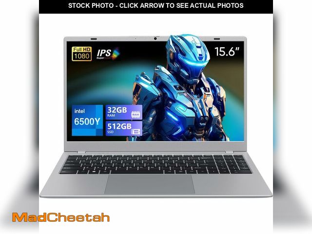 Lot 74-13249137 - UOWAMOU 15.6 IPS-FHD-Laptop, 32GB RAM 512GB SSD 6500Y (up to 3.4GHz), Multi-Ports Lightweight Comput...