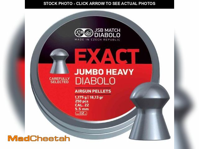 Lot 74-13962017 - JSB Diabolo Exact Jumbo Heavy .22 Cal, 18.13 gr.- 250 Ct. - UNUSED