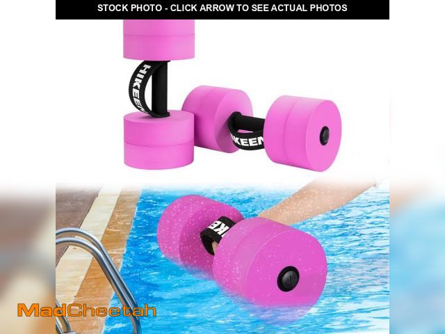 Lot 74-12049710 - Hikeen Aquatic Exercise Dumbbells Water Dumbbell Pool Resistance Aquatic Fitness Barbells With 4 Hig...
