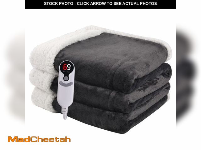 Lot 74-13563965 - Heated Blanket Electric Blanket Full Size 72''x84'' with 9 Heating Levels, 1-10 Hour Auto Shut Off, ...