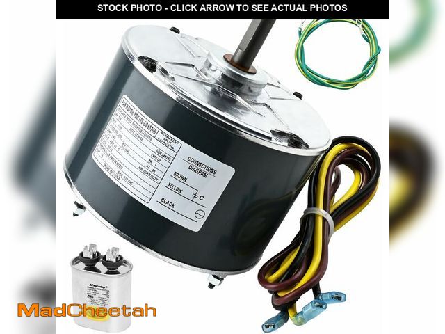 Lot 74-12764479 - Condenser Motor Replaces Carrier # 5KCP39EGS070S, HC39GE237, 5KCP39EGY823S, Genteq GE3905, Dayton 6D...