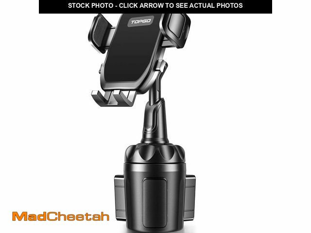 Lot 74-12608303 - TOPGO Car Phone Mount, Cup Phone Holder for Car [Secure &amp; Stable] Cup Phone Holder Cell Phone Au...
