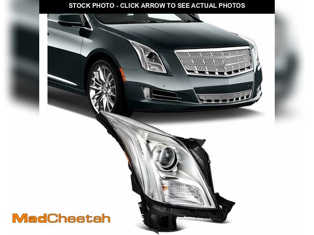Lot 74-13927425 - SCITOO Headlight Assembly Fit for Cadillac XTS 2013-2017 Chrome Housing Titanium Right Side Headligh...