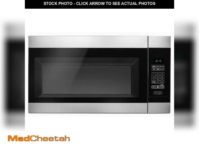 Lot 74-12685424 - Amana 1.6 cu. ft. Over the Range Microwave in Stainless Steel - UNUSED