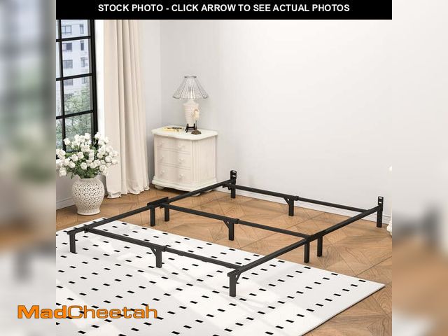 Lot 74-12857434 - Mainstays Ardent 7"  King Metal Bed Frame. Adult. Easy to Assemble.No Tools Needed. - UNUSED