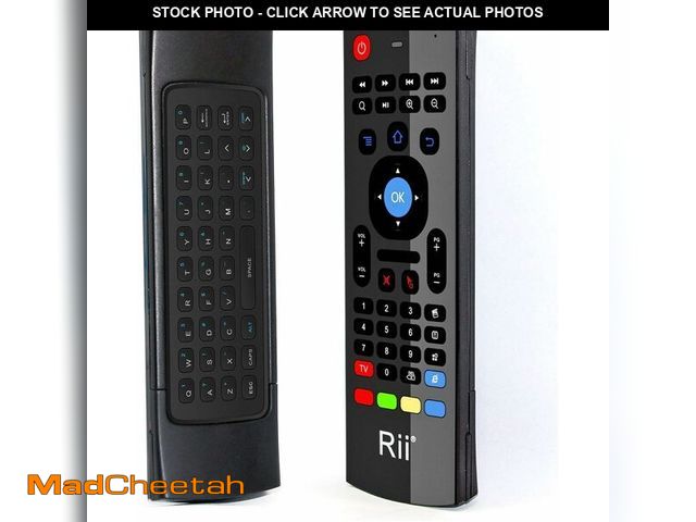 Lot 74-14271842 - Rii MX3 Multifunction 2.4G Fly Mouse Mini Wireless Keyboard &amp; Infrared Remote Control &amp; 3-Gy...