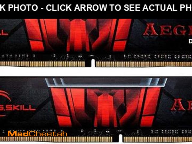 Lot 74-12306907 - G.SKILL AEGIS Series (XMP) DDR4 RAM 32GB (2x16GB) 3200MT/s CL16-18-18-38 1.35V Intel AMD Desktop Com...