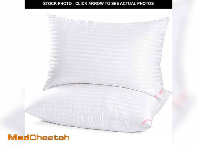 Lot 74-13583865 - EIUE Hotel Collection Bed Pillows for Sleeping 2 Pack Queen SizeÃ¯Â¼ÅPillows for Side and Back Slee...