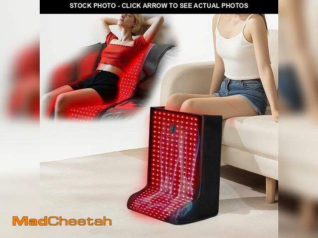 Lot 74-12964810 - Red-Light-Feet-Legs-Therapy,2025 Upgraded 420 Dual Wavelength LED,4 Modes Infrared Light Therapy Con...
