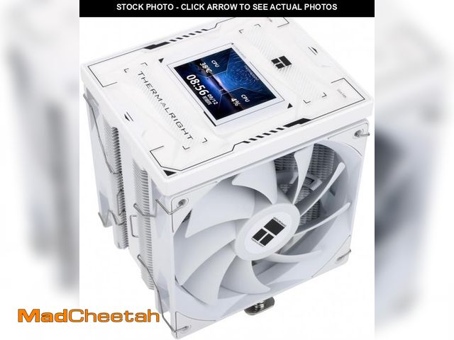 Lot 74-12332614 - Thermalright Burst Assassin 120 Vision White CPU Air Cooler, Desktop CPU Cooler with 1500RPM Speed,3...