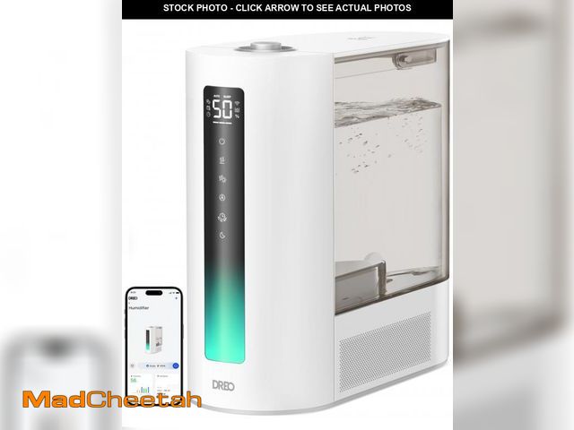 Lot 74-12367417 - Dreo 6L Humidifiers for Bedroom, Smart Warm &amp; Cool Mist for Large Room, 60Hr Quiet Runtime for B...