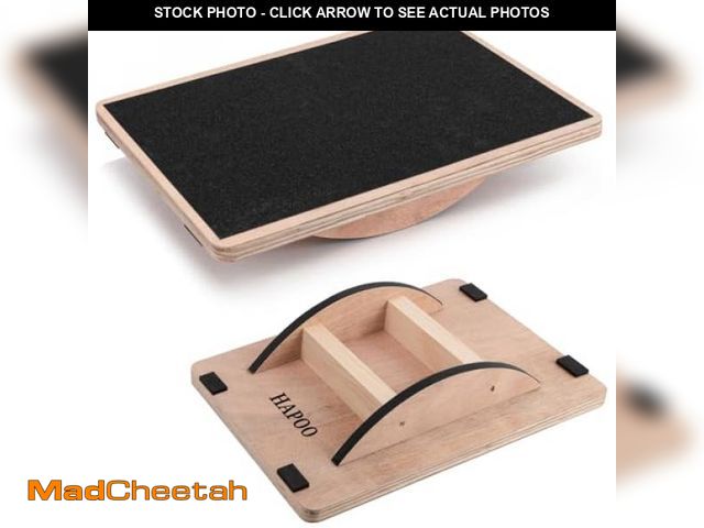 Lot 74-12323779 - Balance Board Wobble Board for Adults Anti-Slip Balance Board for Physical Therapy Standing Desk Cor...
