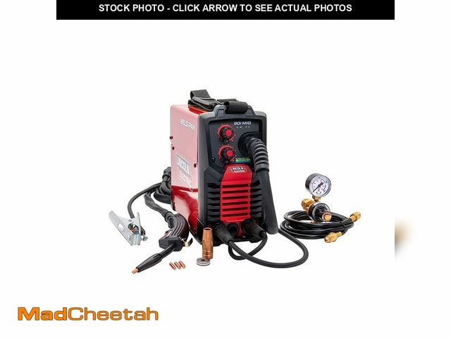 Lot 74-12580524 - Lincoln Electric WELD-PAK 90i MIG And Flux-Cored Wire Feeder Welder With Gas Regulator - UNUSED