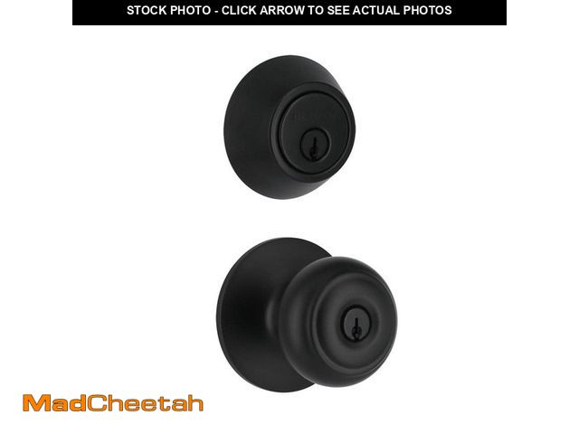 Lot 74-14280902 - Defiant Hartford Matte Black Single Cylinder Combo Pack - UNUSED